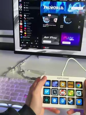 this simplifies everything😮‍💨 #fifine #streamdeck #streaming #setup #desksetup 