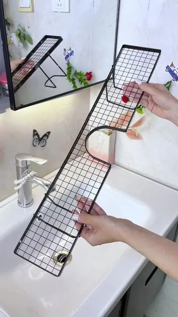 Cesta escurridera Colgate para fregadero #SinkRack #DrainBasket #KitchenStorage #Bathroom Essential #LifeHacks 