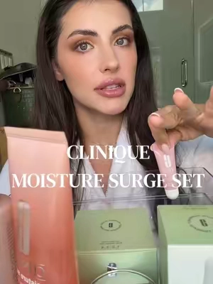 this is CRAZY😍 @Clinique @Clinique Store #Clinique #moisturesurge #dryskin #senstiveskin #tiktokshopcreatorpicks 