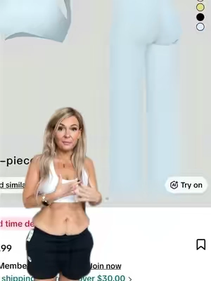 Not every thing can or will work for every BODY and that's okay too!! #apronbelly #tiktokvsreality #tallgirlfriendly #curvyathleticwear #tiktokmademebuyit 