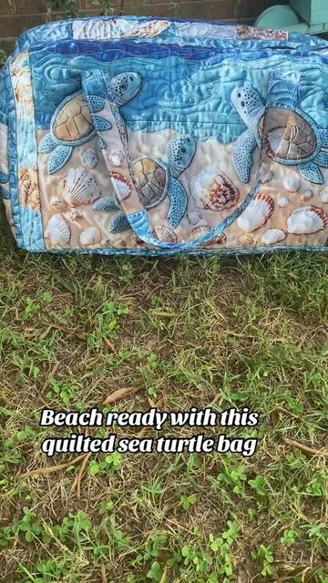 #beachbag #bag #quilted 