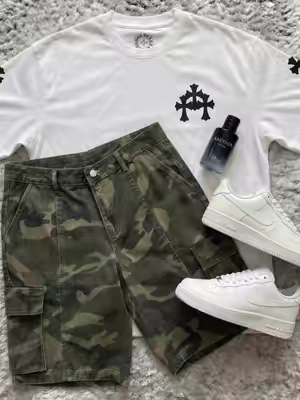 Camo tech #fitcheck #jorts #fashion 