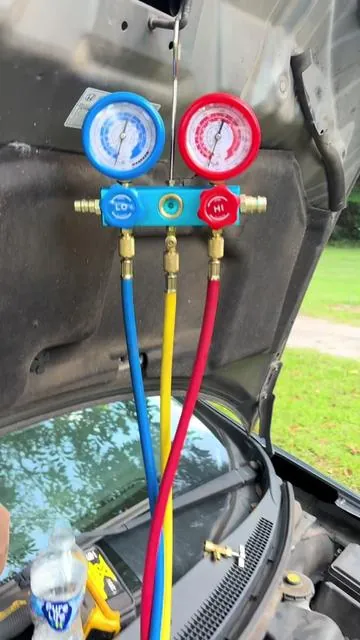 Aprende hacer vacío en sestema A/C #parati #lifestyle #mechanic #viral #tiktokshop 