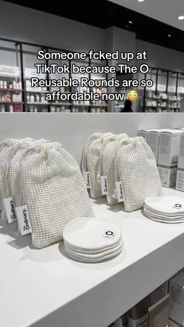 The O Reusable Rounds #tiktokshopcreatorpicks  *Final price, shipping, coupons, and discounts may vary depending on your TikTok account, available offers, and ongoing promotions. Please refer to the product listing for the most current pricing and details. 