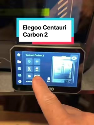 Elegoo centauri Carbon 2 #elegoo #centauricarbon #3dprinting #3dprinter #tiktokshopcreatorpicks 