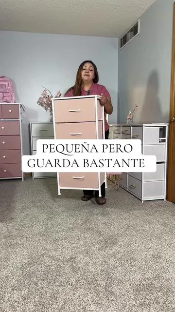 Cajonera con 4 cajones para organizar tu ropa, juguetes oh documentos. #cajonera #dresser #homeorganization #falldealsforyou #tiktokshopblackfridaysale 