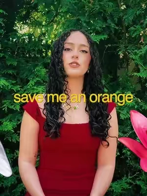 SAVE ME AN ORANGE TOO. #HAYLEYGRACE #SAVEMEANORANGE 