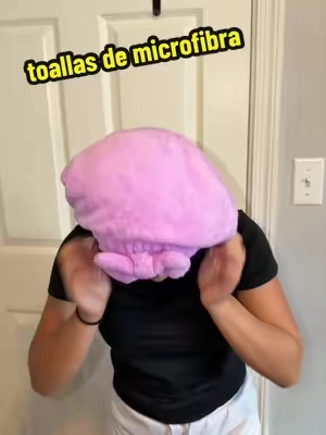 toallas de microfibra que absorben el exceso de agua, son suaves, ligeras y muy prácticas para tu rutina después del baño. 💕🛁 #hairtowel #microfibertowel #haircare #paratiiiiiiiiiiiiiiiiiiiiiiiiiiiiiii #tiktokshopcreatorpicks 