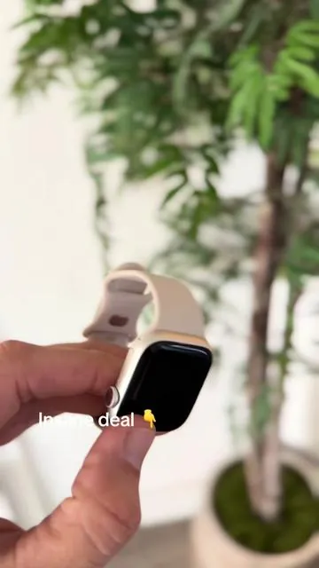 ⌚️ Apple Watch SE (2020) is one of the best everyday smartwatches for iPhone users! Refurbished with a 1-year warranty, it tracks fitness, heart rate, notifications, calls, texts, and more—all with fast, free shipping. Great value while supplies last! #applewatch #applewatchse #appledeals #tiktokshopfinds #smartwatch 