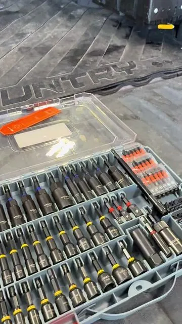 VEVOR 80-Piece High Quality Hardware Multi Nut Driver Set - Metric & SAE Sizes, Socket Adapters, Bit Holder, Wing Nut Driver, Universal Sockets, Quick Release Extension, Power Bits, Storage Box - Durable Work Tools for Appliance Installation@VEVOR Store #nutdriverset #mechaniclife #sockets #worktools 