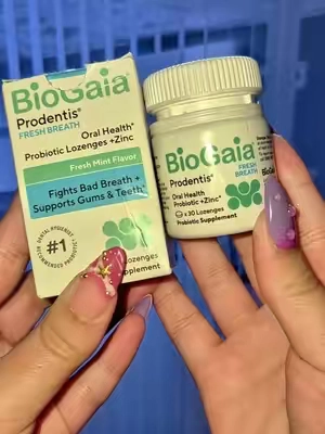 Respuesta a @viky78169 BioGaia Fresh Breath Dental Probiotic Lozenges with Zinc - Dual Action Formula for Bad Breath & Halitosis Relief - 30 Fresh Mint Flavored Lozenges - Optimal Oral Health SupportMalAliento #Halitosis #AlientoFresco #ProbióticosOrales #SaludBucal @BioGaia 