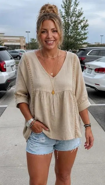 #OOTD #womenfashion #vneck 