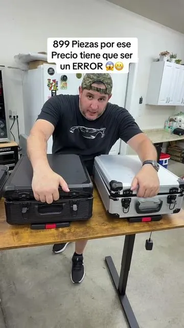 ¡La caja de herramientas definitiva de 899 piezas para tener todo ordenado en un solo lugar! 🛠️🧳 Envío gratis. ¡Toca el carrito naranja! 👇 #tiktokshopcreatorpicks #toolset #homeimprovement #garagelife #diyproject 