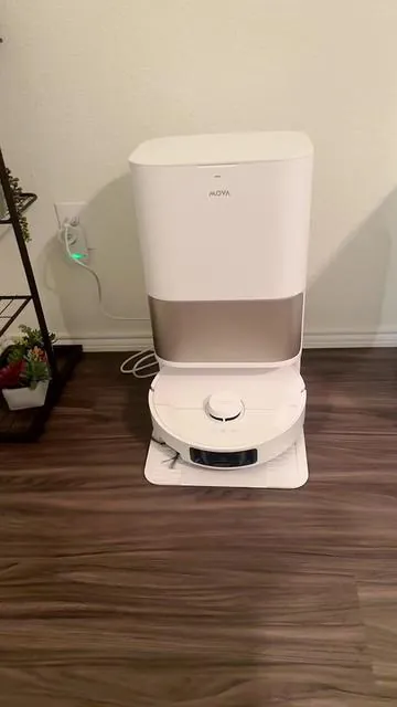 #viral #foryou #Mova P10 Pro Ultra Gen 2 Robotic Vacuum and Mop, 26,000Pa Suaction, 212°F Hot Water Auto Mop Washing, 1-Hour Hot Air Drying, Extenable Mop, All-in-One Dock, Triple Anti-Tangle System for Home