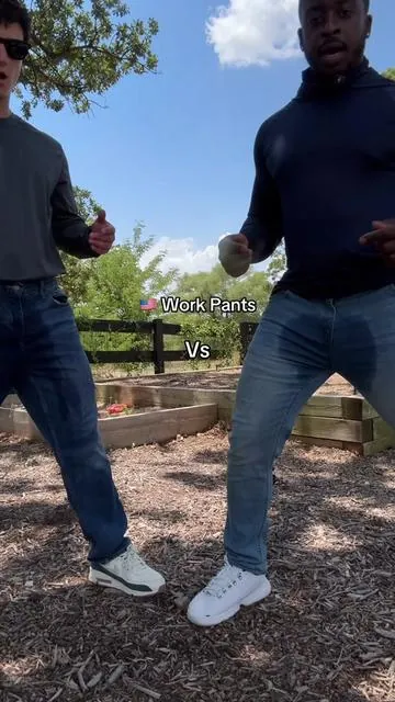 Men’s Tactical Work Pants are much better than jeans ❌👖 ##mensfashionwear##bluecollar##workpants##construction##landscaping
