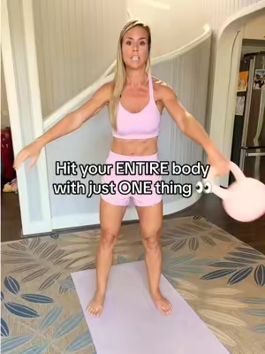 If you’re not using it you’re losing it. Start training now to stop losing muscle, especially if you’re over 40. The longer you wait to build strength and start exercising, the more muscle mass you are losing. Stop saying “tomorrow” and start today!  If you can only use one piece of equipment for building muscle and cardio, it’s gotta be a kettlebell. There is no part of your body you cannot workout with a kettlebell. I just love the soft one because if you drop it you won’t break your floor or foot!  #tiktokshopcreatorpicks #athomeworkout #SummerWins #KettlebellWorkout #buildmuscle @Merach fitness  Keywords: Kettlebell, strength, build muscle, hot af, prevent muscle loss, how to gain muscle, at home workout