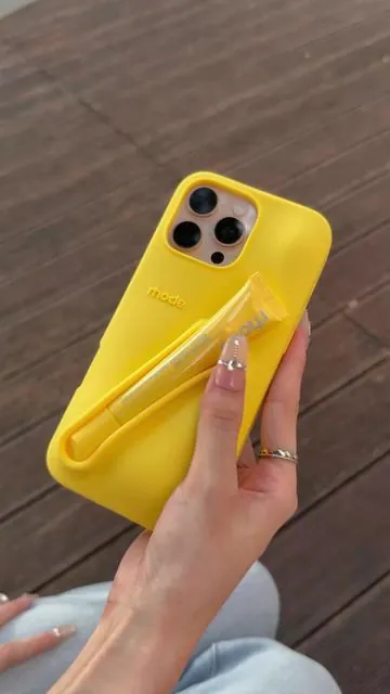 Rhode lip gloss phone case💛💛💛#iphonecase #iphone17promax #iphone16promax #iphone15promax #lipgloss 