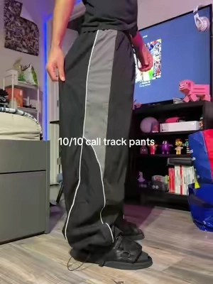 tough & affordable #outfitinspo #fashiontok #OOTD #baggypants #trackpants 