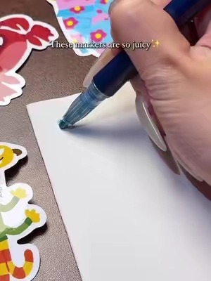 Don’t buy these unless you want your kid obsessed with these magical markers ✨ #KidsArtSupplies #MetallicGlitterMarkers #MomLifeFinds #KidsCrafts