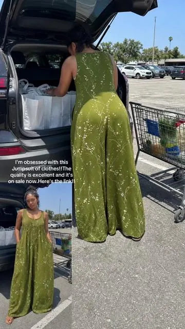 #tiktokshopspringglowup #tiktokholidayhauls #springtok #spotlightfinds #jumpsuit