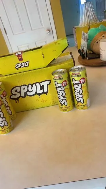 New flavor alert!!!!!‼️ #banana #milk #spylt #protein #caffiene 
