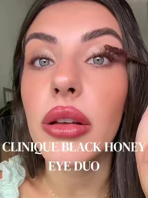 POV: you found the perfect eye duo to get those magnetic looking eyes 👀 @Clinique @Clinique Store #Clinique #BlackHoney #CliniqueBlackHoney #colortheory #tiktokshopcreatorpicks 