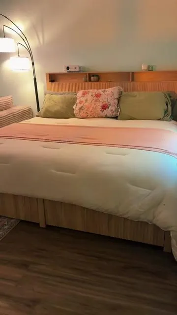 This bed had to go.