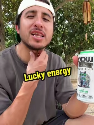 Lucky energy te Trae 200 miligramos de cafeína pa que andes al millón y no solo eso zero calorías y zero azúcar 🔥 #enrgydrink #luckyenergy #cafeina 