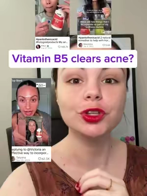 Vitamin B5, also known as Pantothenic acid, is amazing for skincare. Let’s discuss why! #pantothenicacid #vitaminb5 #oilyskin #acneproneskin #skincare 