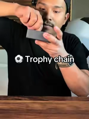 Soccer trophy chain #fyp #trophy #chain #jewelrytiktok #style 