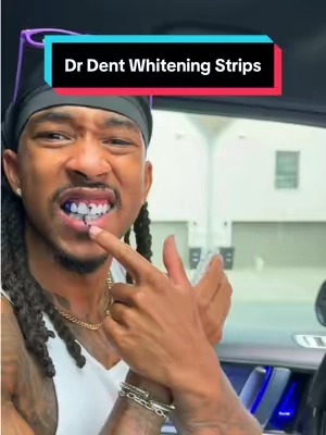 i love using these to whiten my teeth some but only 30 minutes😭💜#tiktokshopcreatorpicks #tiktokshopsummersale #drdent #teethwhitening 