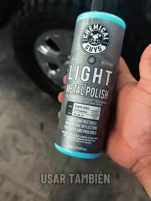 Rines y defensas brillosas #chemicalguys #cardetailing #lightmetalpolish #carcareproducts #rims 