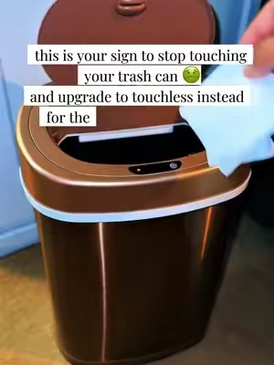 Why are we still leaving open trash cans in our bathrooms? 🤢 Every time someone walks in, they can see what’s inside. These touchless trash cans are on sale right now, so grab one before the deal ends. #BathroomUpgrade #TouchlessTrashCan  #BathroomMustHaves #creatorsearchinsights 