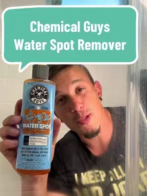 Bring your paint and glass back to life by removing mineral deposits. #ChemicalGuysNewArrivals #ChemicalGuys #SummerWins #HardWaterStains #AutoDetailing 