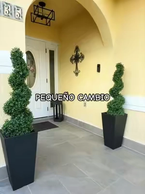 VEVOR Artificial Spiral Topiary Trees instantly upgrade your home’s curb appeal. This set of two realistic spiral topiary trees features UV-resistant greenery, durable weighted pots, and a classic design that’s perfect for front doors, porches, patios, walkways, balconies, and indoor or outdoor décor. A simple way to make any entrance look more polished in minutes. #TikTokShopCreatorPicks #SummerWins #TikTokShopSummerSale #HomeDecor #FrontPorch 