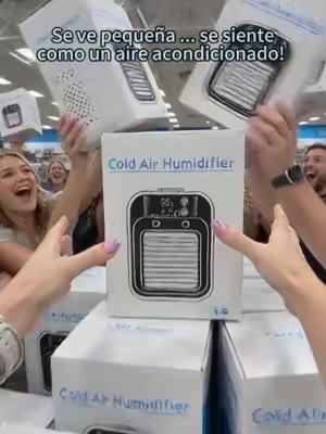 Con este mini aire acondicionado, disfruta de un verano fresco#miniaircooler#portableairconditioner#summeressentials#SummerWins #DealsforYouDays 
