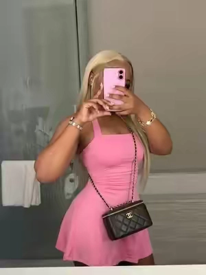Pink and blonde just go tg soooo gooood 🥹💕 #fyp #pinka #613wig #outfitinspo #sundressseason 