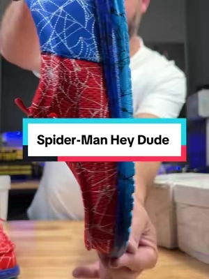 Marvel Studios Spider-Man  X HEYDUDE Collection #spiderman #heydude #heydudeshoes #newrelease
