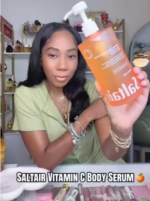 Post Shower Routine | Vitamin C Body Serum. Proven time & time again to make your skin glow & even skin tone 🍊✨@Saltair Body  #saltair #vitaminc #bodyserum #bodycare 