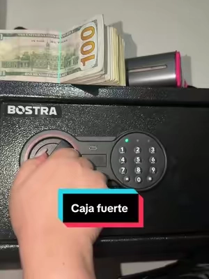 Mi dinero está seguro en mi caja fuerte #creatorsearchinsights #tiktokshopcreatorpicks #tiktokshopstockup #safebox 