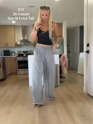 Forever my favorite lounge pants as a 5’11 girl 🫶 #tallpeopleproblems #tallfashion #longlegs #loungewear #tall @Halara 