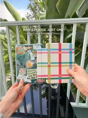 When you can have both ✨📖✨ Clear e-reader case AND a protective cover (that you can switch up!) @Vane Oak-US #ereader #ereaderaccessories #ereadercase #ebooks #BookTok 