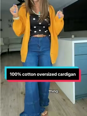 @QUALFORT US had me at 100% cotton #summerwins #weeklydeals #tiktokshopsummmersale #cottoncardigan #oversizedcardigan 