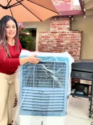 El aire fresco que tu patio necesitaba este verano ☀️ #staycool #Vevor #summerfinds #outdoorliving #tiktokshopcreatorpicks 