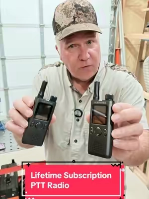 Buy it once and you are done. No subscriptions. No hidden fees. Ever! Global communications in the palm of your hand. It’s almost too good to be true, except it is true. Get them while they are offering lifetime services for free! #phone #radio #frs #cbradio #thrivingcountry 