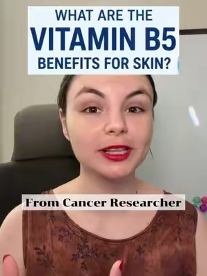 Vitamin B5 helps support clearer, healthier skin by promoting skin repair, strengthening the skin barrier, and supporting healthy oil production, which may help reduce breakouts and keep skin hydrated. #pantothenicacid #vitaminb5 #oilyskin #acnetreatment #acneproneskin 