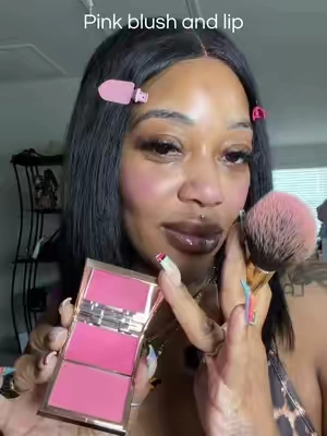 @PHOFAY Cosmetics pink blush pallet #pinkblush 