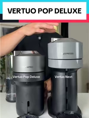 It actually tastes soo good #nespresso #coffee #nespressovertuopopplusdeluxe #vertuopopdeluxe #coffeemaker 