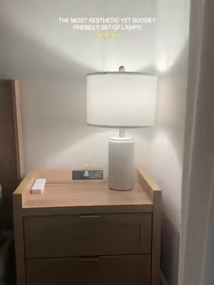 Literally so gorgeous & affordable ⭐️ #Home #HomeDecor #Lamps #Bedroom #BedroomDecor 