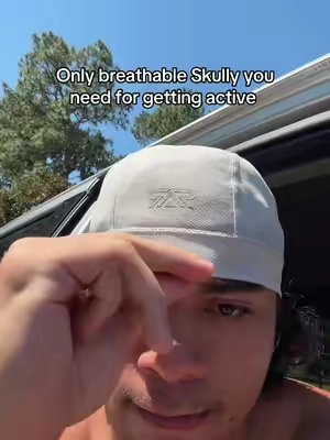 Get off that couch gng #getactive #skullcap #skully #runtok #gymbro 